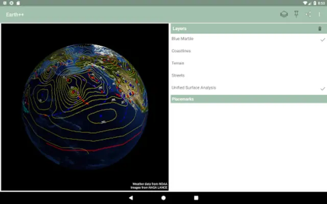 Earth++ android App screenshot 0