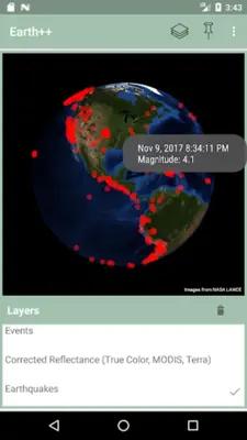 Earth++ android App screenshot 16